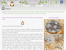 Tablet Screenshot of hamster-russe.fr